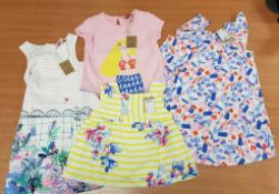 Qty of Children's T-shirts and Dresses, ages 1-6yrs, over 20 garments, approx RRP £500