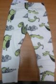 A quantity of Children's Leggings in cream by 'Tobias and the Bear', sizes 0-3mths - 4-5yrs, RRP £