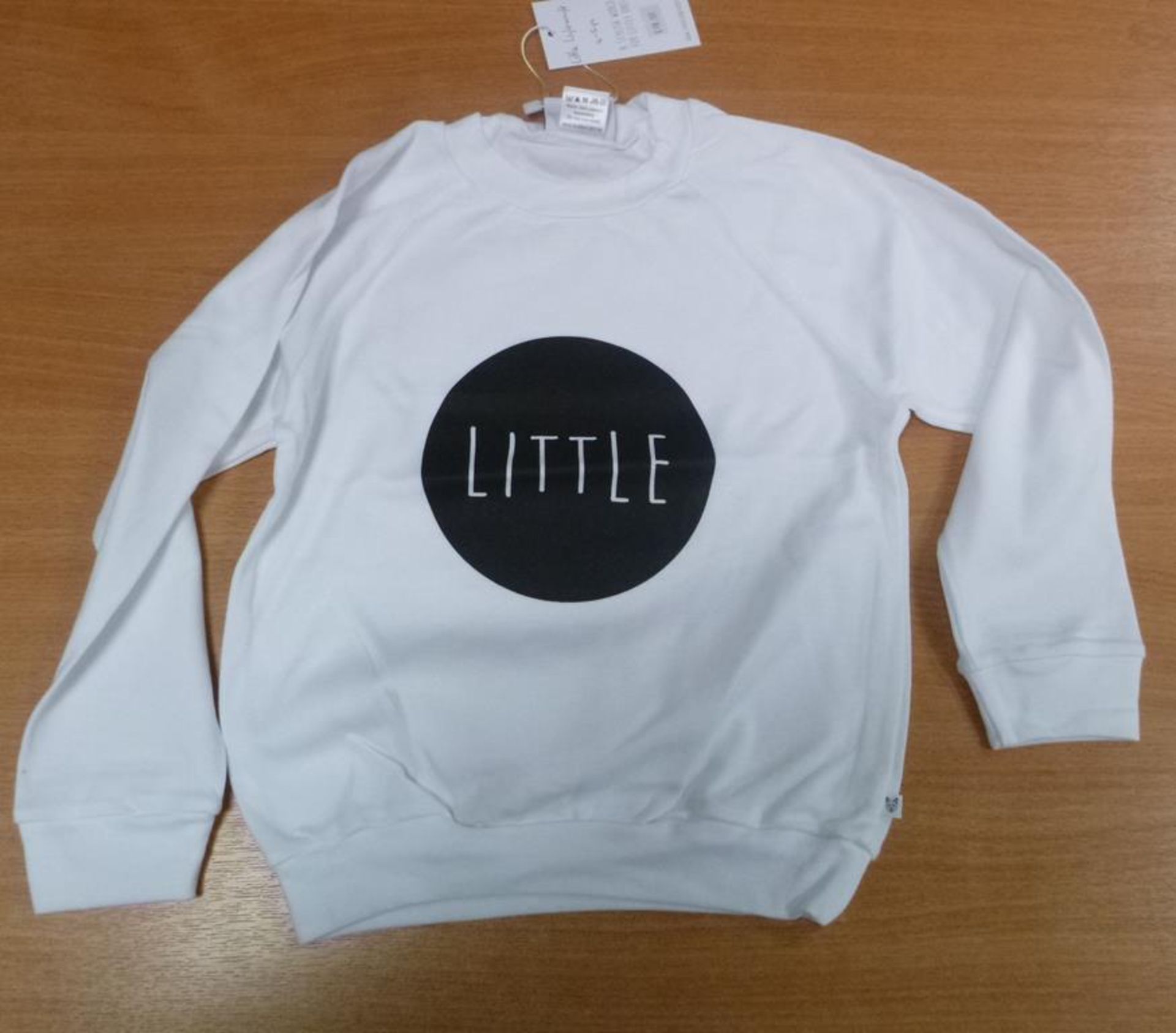 A quantity of Children's clothing by 'Tobias & The Bear', long sleeved T-shirts in white with ' - Image 5 of 6