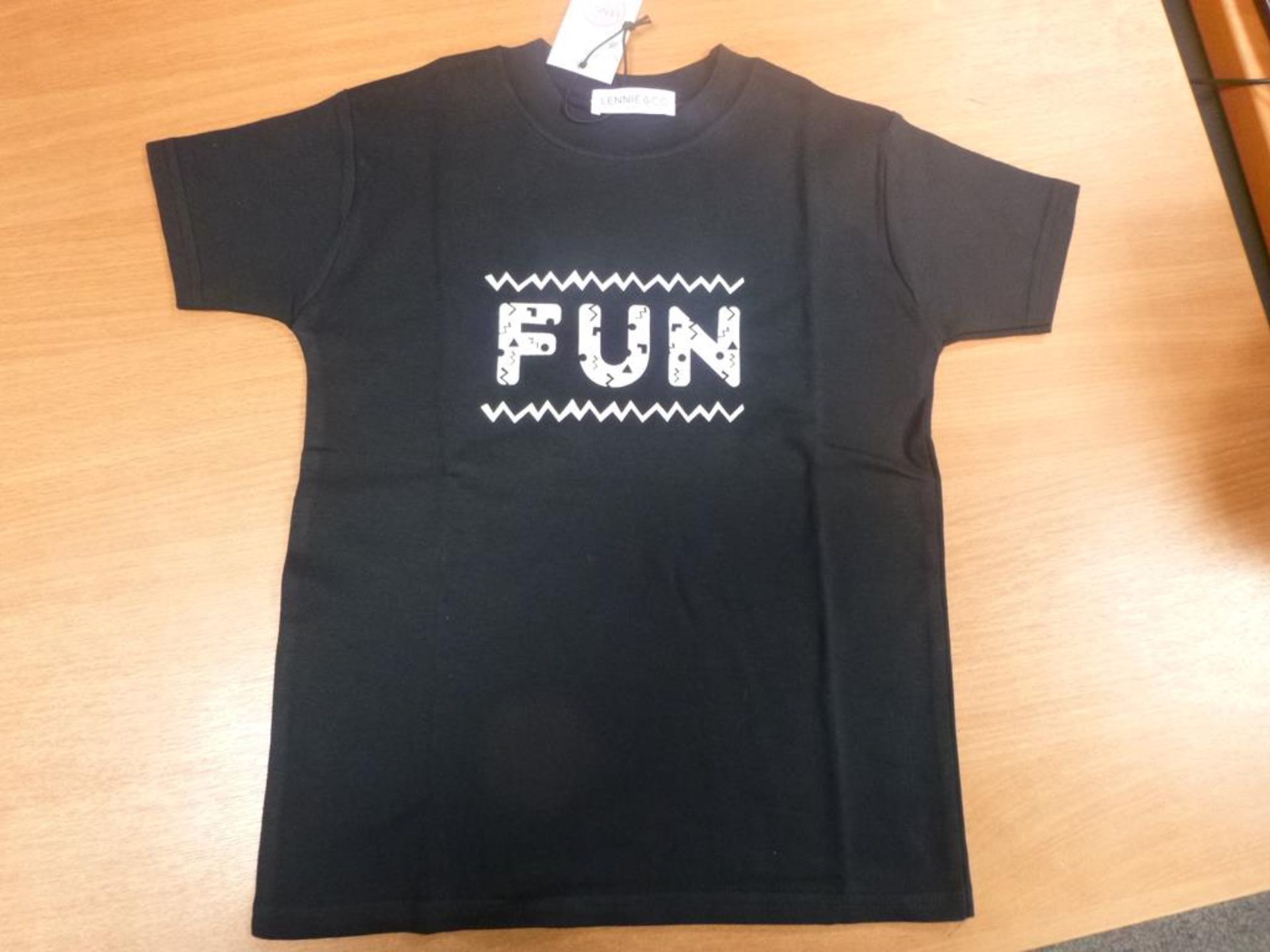 A quantity of black T-shirts, size 5-6yrs, RRP £56, a quantity of Little (Mink) T-shirts by ' - Image 4 of 5
