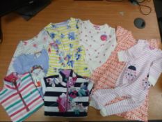 A quantity of Childrens Clothes, Dresses - ages 1-4yrs, short sleeved T-Shirts - 2-4yrs, long