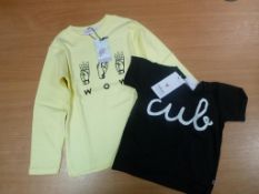 A quantity of yellow Jumpers by 'Lennie & Co', sizes 6-12mths - 5-6yrs RRP £201, a quantity of 'Cub'