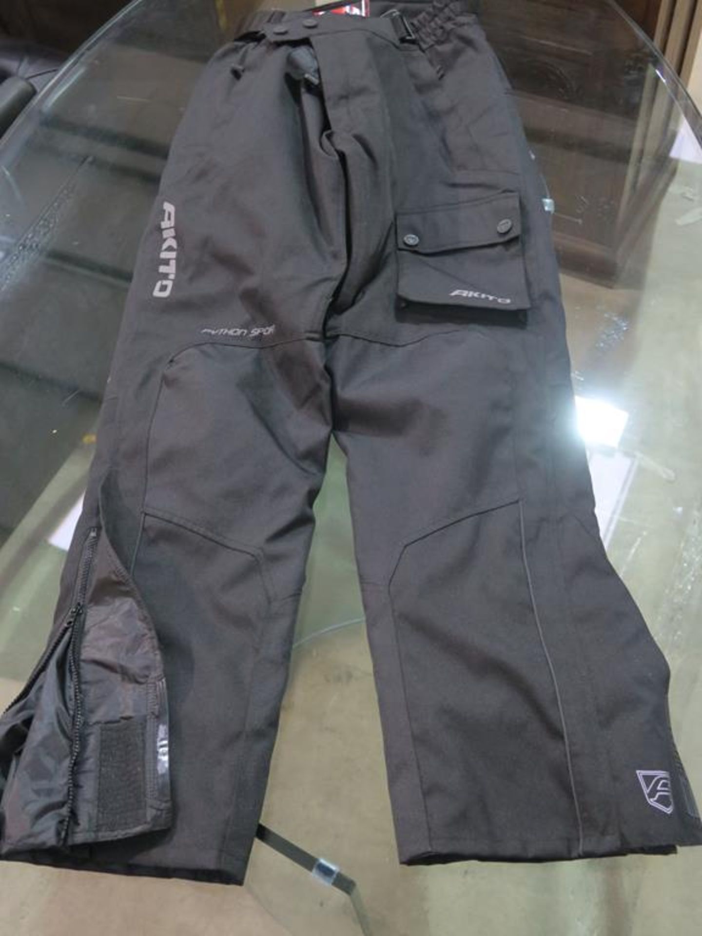 * Akito Python Sport Pants Black size L 183130L00 (RRP £70) - Image 3 of 3