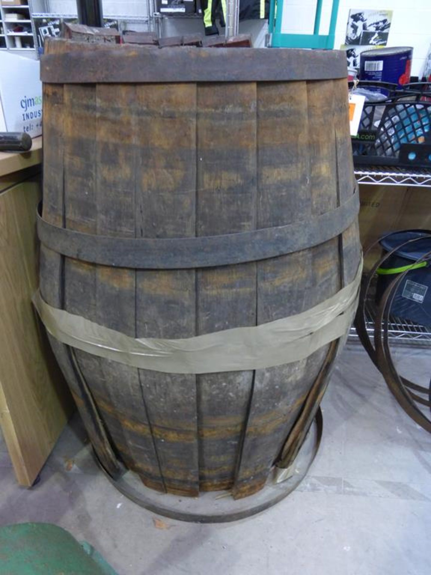 * One Barrel in need of repair H 97cm - Image 3 of 6