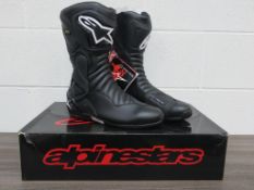 * AlpineStars SMX-6 V2 Goretex Black Black Boots Euro Size 47 (RRP £239.99)