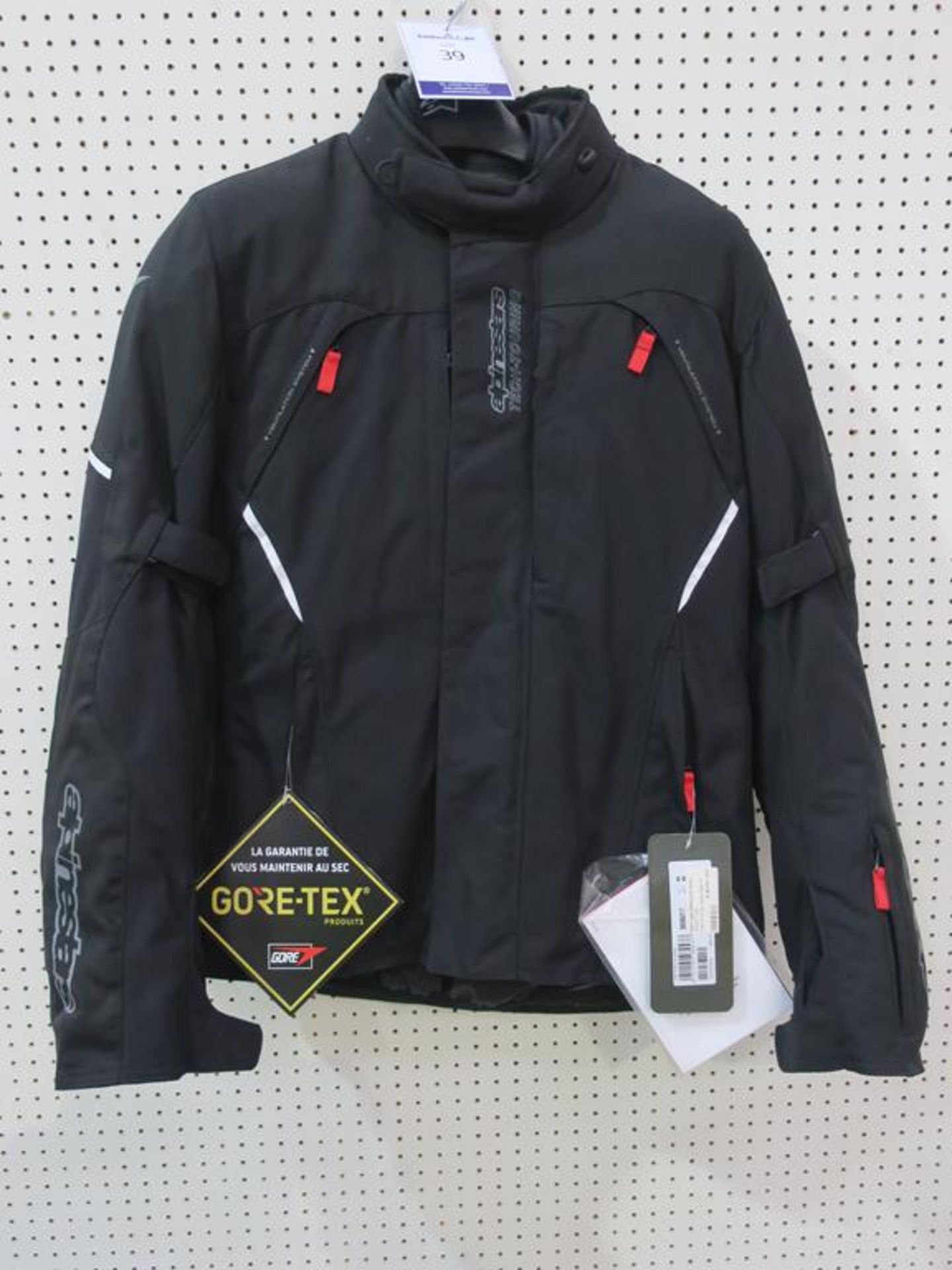 * Alpinestars Ares Gore-Tex Jacket Black M 360601710M size L (RRP £400)