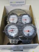 * 2 x Speedometers, Plastic Bodywork Attachment, Clamp Lights etc