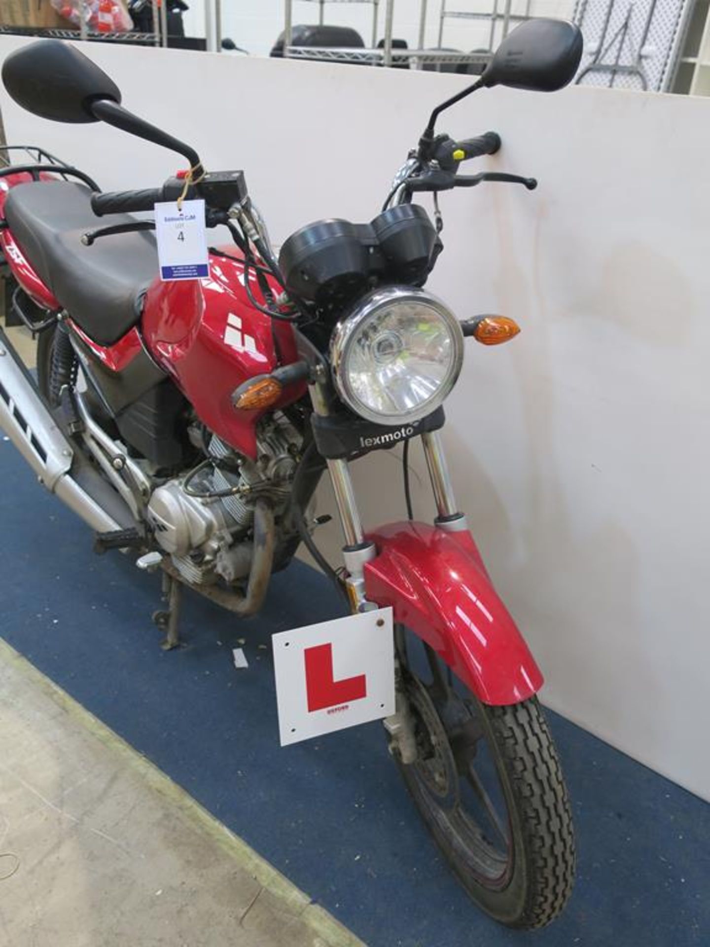 * A Lexmoto (Red) ZSF 123cc petrol Motorbike (untaxed); date of registration March 2016; Reg WA16 - Image 2 of 14