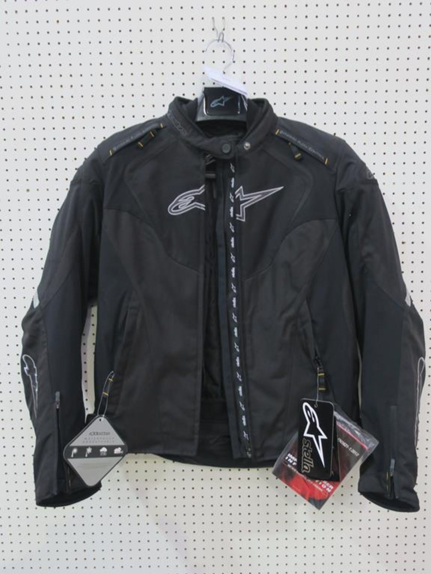 * Alpinestars Stella T-Jaws Waterproof Jacket Black/ Anthracite XXL 3211017104 XXL (RRP £199.96)