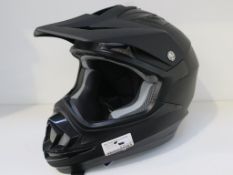 * A VX15 Solid Matt Black Helmet Size L (RRP £109.99)