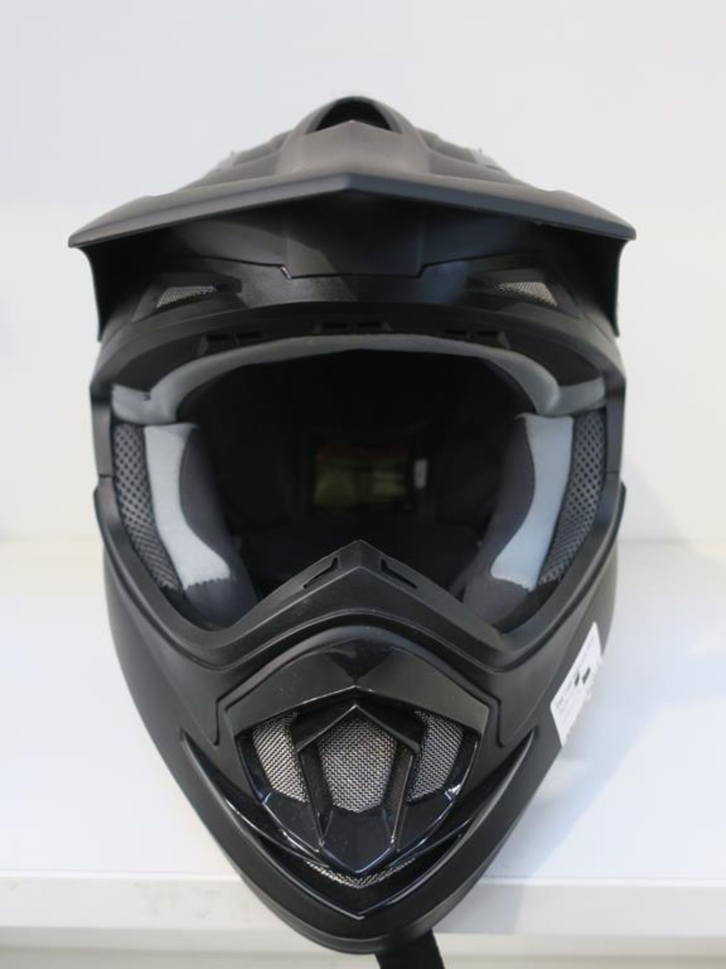 * A VX15 Solid Matt Black Helmet Size L (RRP £109.99) - Image 2 of 4