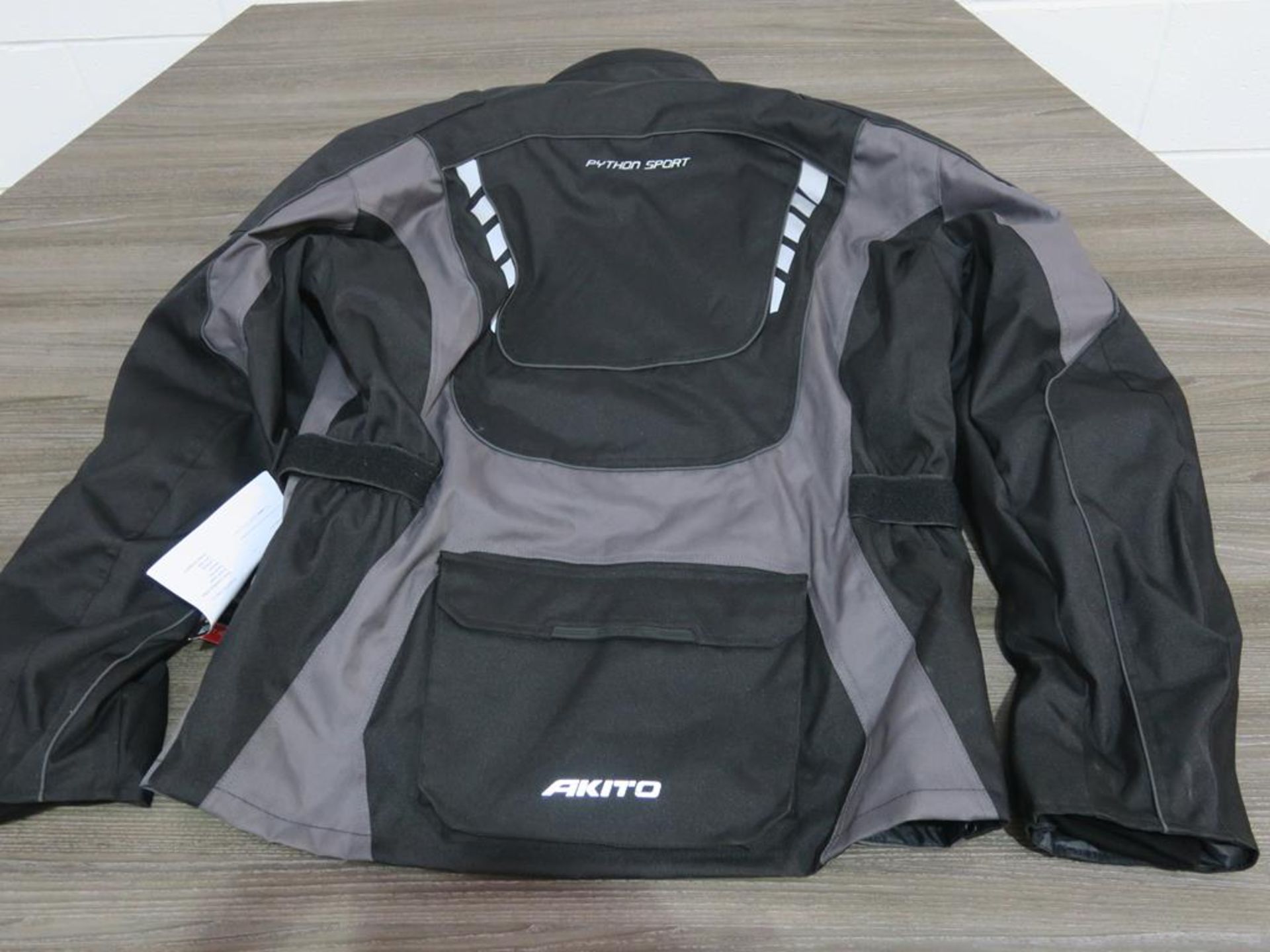 * Akito Python Sport Jacket Black/Gun size 2XL 183930XXL11 (RRP £160) - Image 2 of 2
