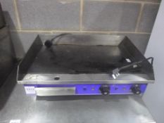 * A Stainless Steel Model AEG-865 Electric Griddle 240V