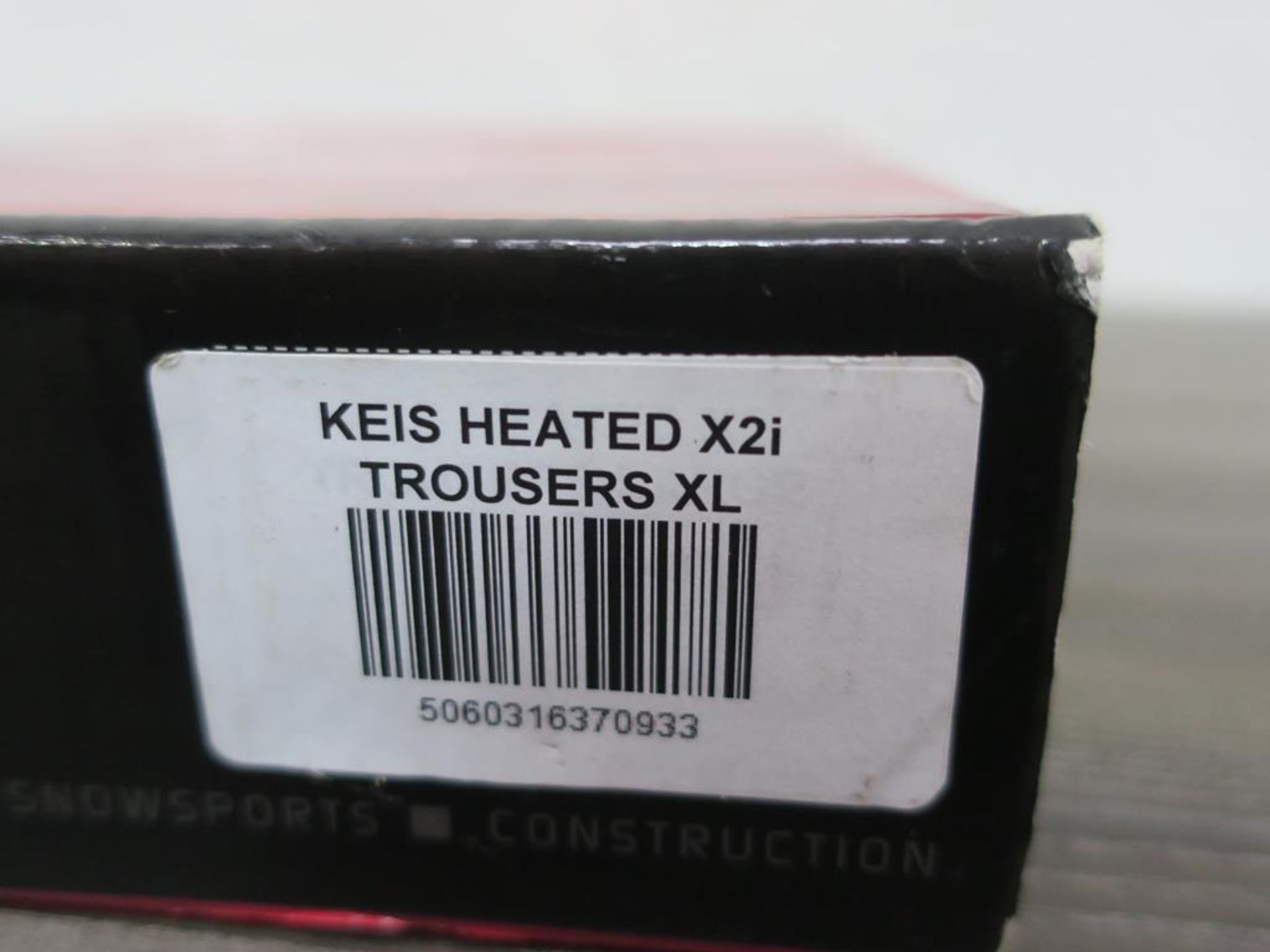 * A pair of Keis Heated X2I Trousers size XL (RRP £149.99) - Image 3 of 3