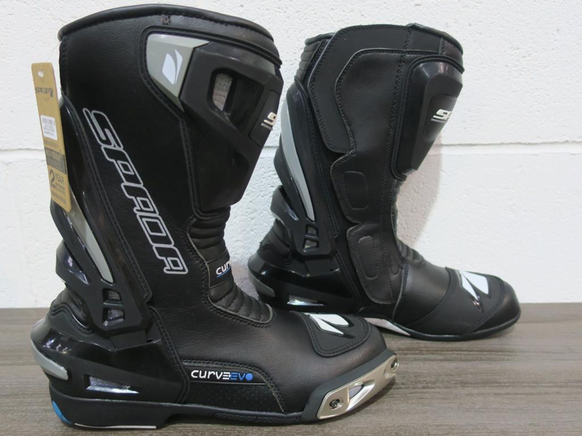 * Spada Curve Evo WP Boots Blk/Grey Euro Size 42 (RRP £129) - Image 2 of 3