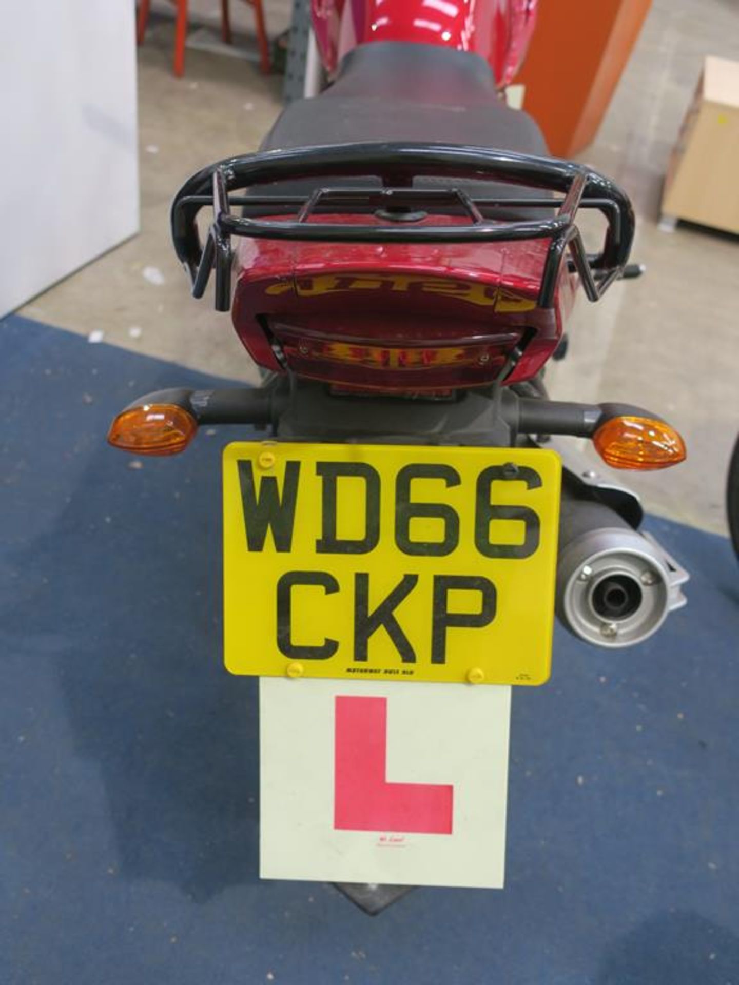 * A Lexmoto (Red) ZSF 123cc Motorbike petrol (untaxed) date of registration December 2016; Reg - Image 13 of 13