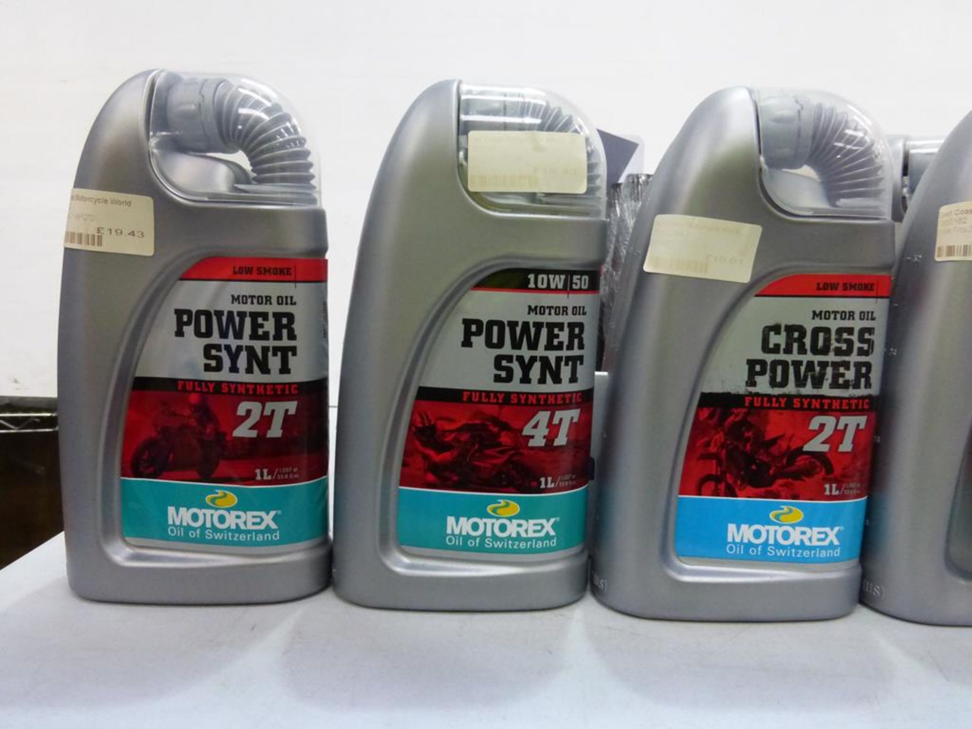 * A Quantity of Motorcycle Products to include Two 1L Bottles of Motorex2T Semi Synthetic Scooter - Image 2 of 3