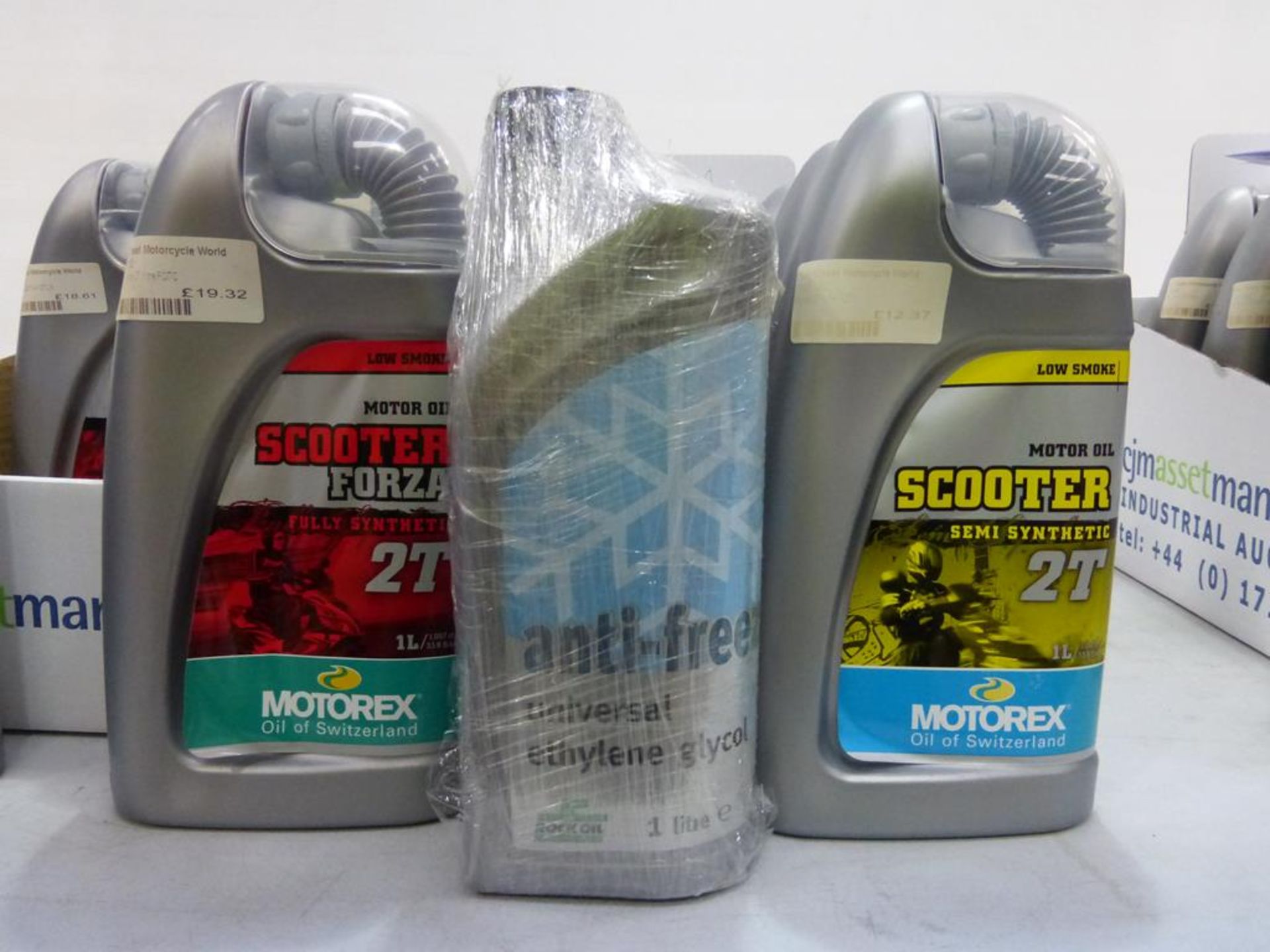 * A Quantity of Motorcycle Products to include Two 1L Bottles of Motorex2T Semi Synthetic Scooter - Image 3 of 3