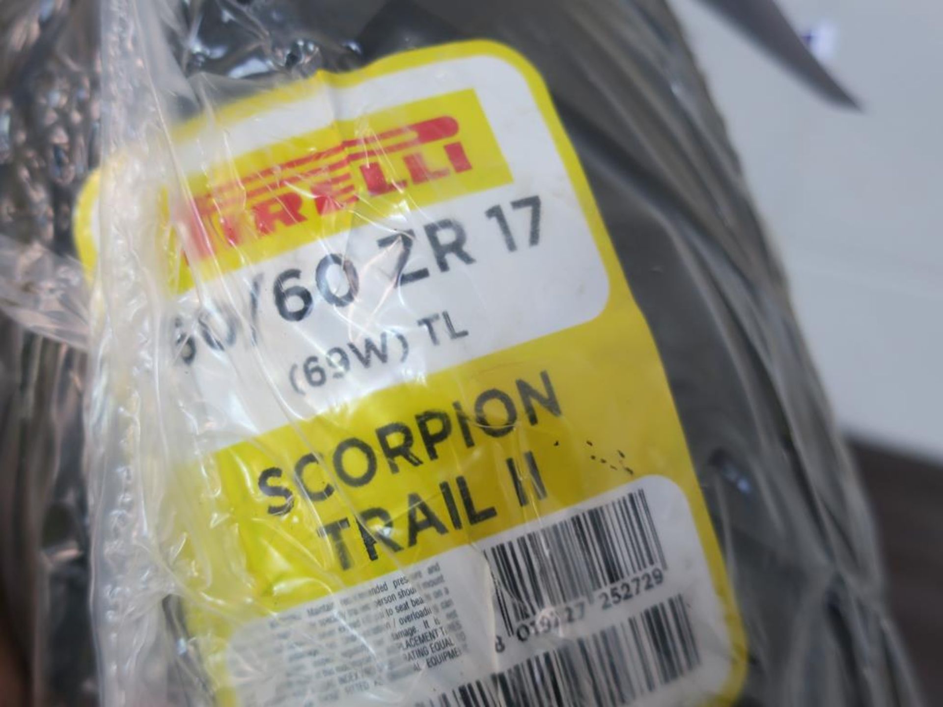 * A Pirelli Scorpion Trail 2 1 60/60 ZR17 (69W) TL Tyre (RRP £109) - Image 2 of 2