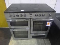 * A Flavel Milano 100 MLNIOCR Electric Cooker. Please Note: There is a £5 plus VAT lift out fee on