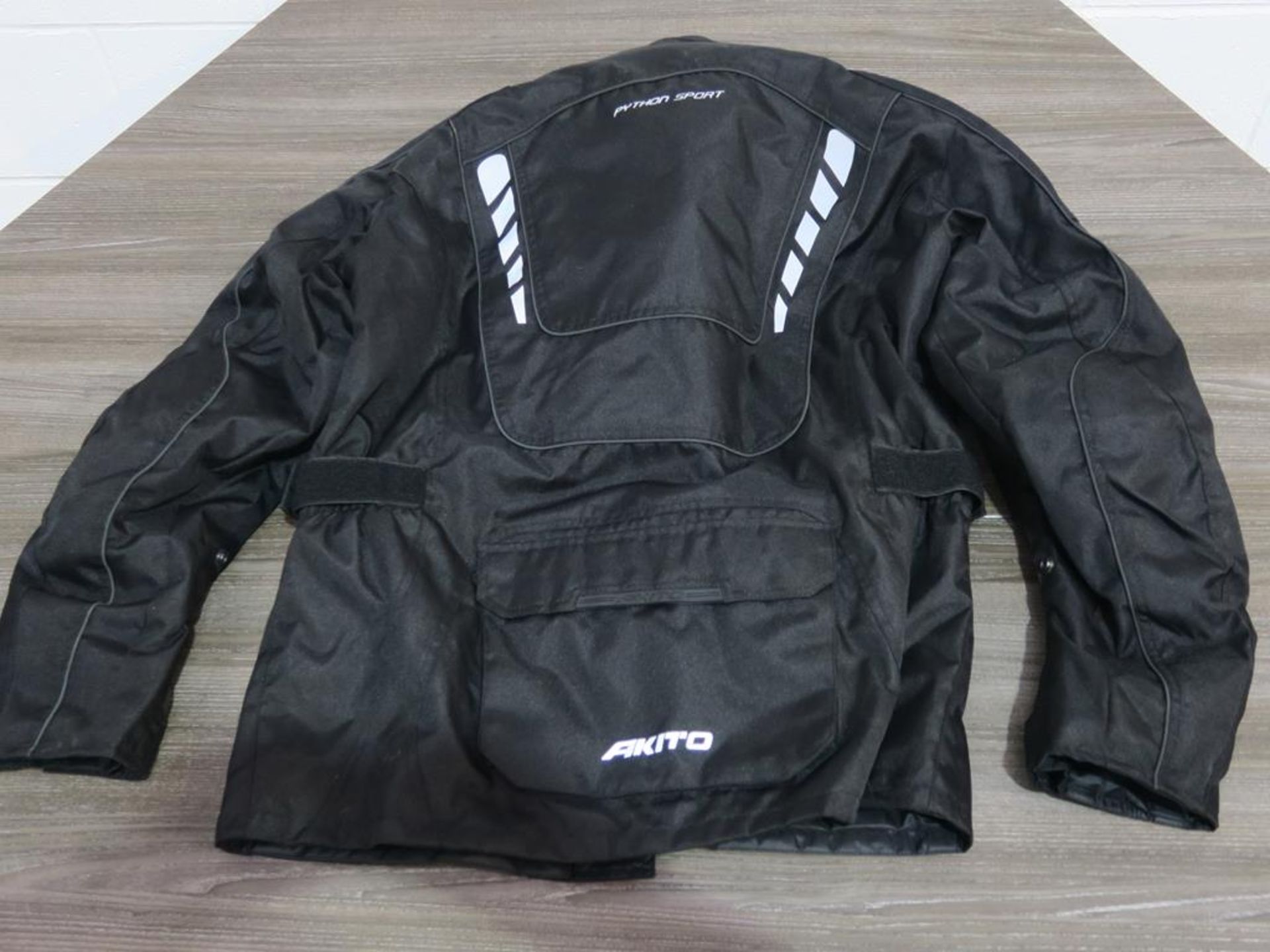 * Akito Black Jacket size M (RRP £61.99) - Image 2 of 2