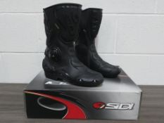 * Sidi Stivali B2 Gore Black Black Boots Euro Size 42 (RRP £274)