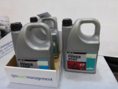 * Three 4L Bottles of Motorex 4T Fully Synthetic 10W/50 Power Synt Motor oil (RRP £70.87 each) (