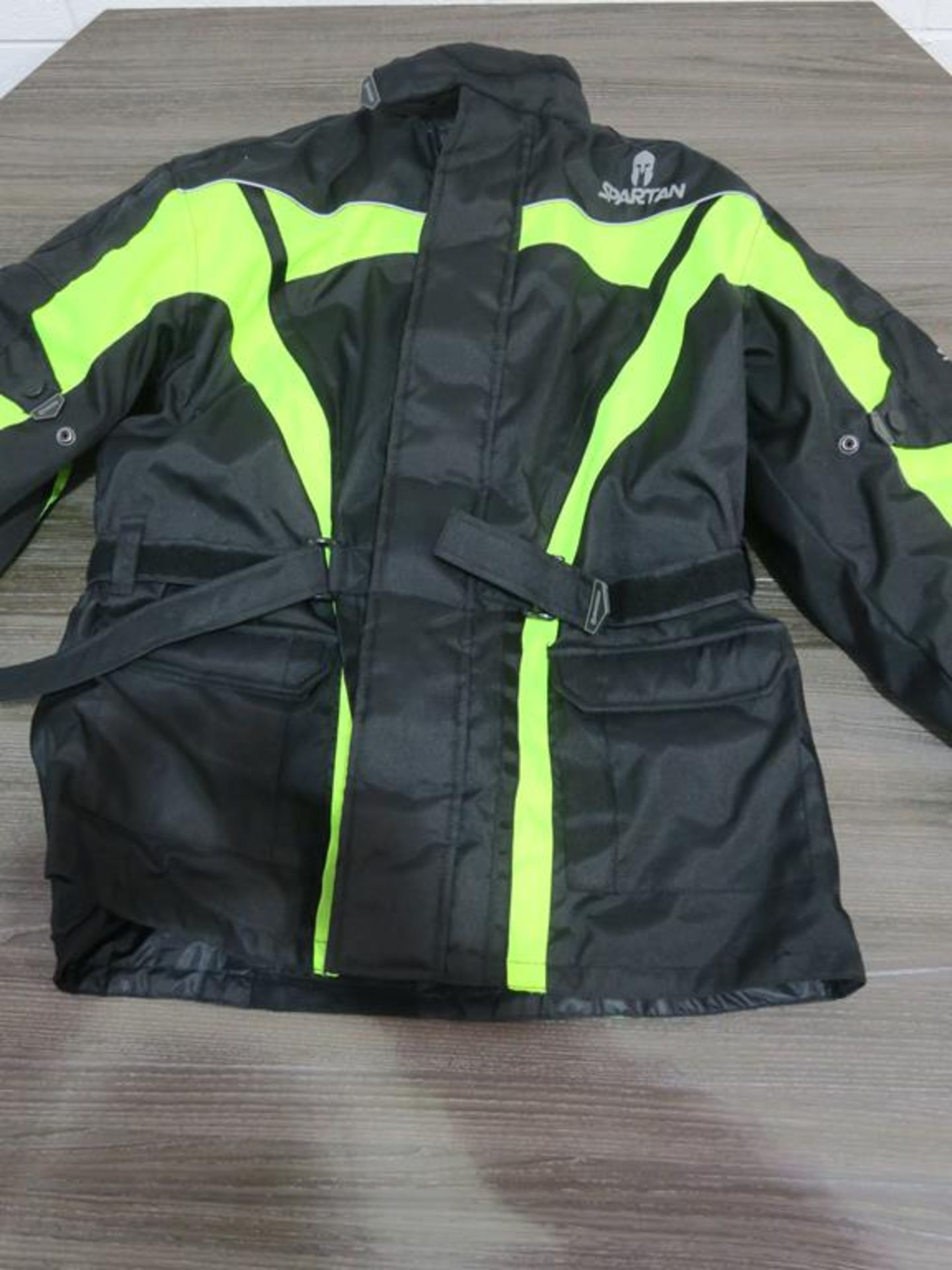 * Spartan Black/Fluo Jacket size 2XL (RRP £75) - Image 2 of 3