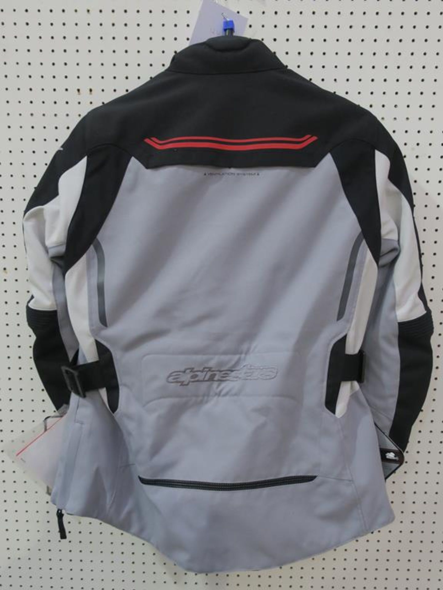 * Alpinestars Stella Vence Drystar Jacket Gray/Black Size L 32173179010L (RRP £260) - Image 2 of 2