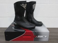 * Sidi Stivali Black Rain Boots Euro Size 44 (RRP £156)