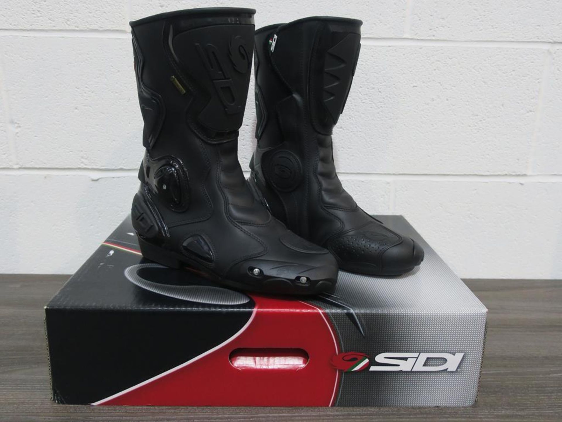 * Sidi Stivali B2 Gore Black Boots Euro Size 44 (RRP £274)