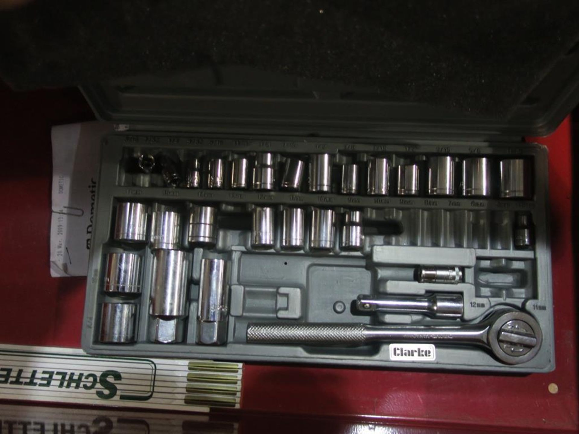 * Clark Top And Bottom Tool Boxes comes with Contents - Image 8 of 8