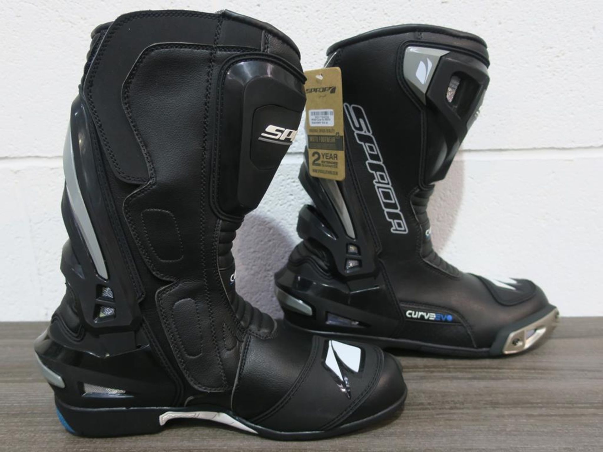 * Spada Curve Evo WP Boots Blk/Grey Euro Size 42 (RRP £129) - Image 3 of 3