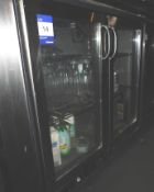 Gamko double door bottle fridge