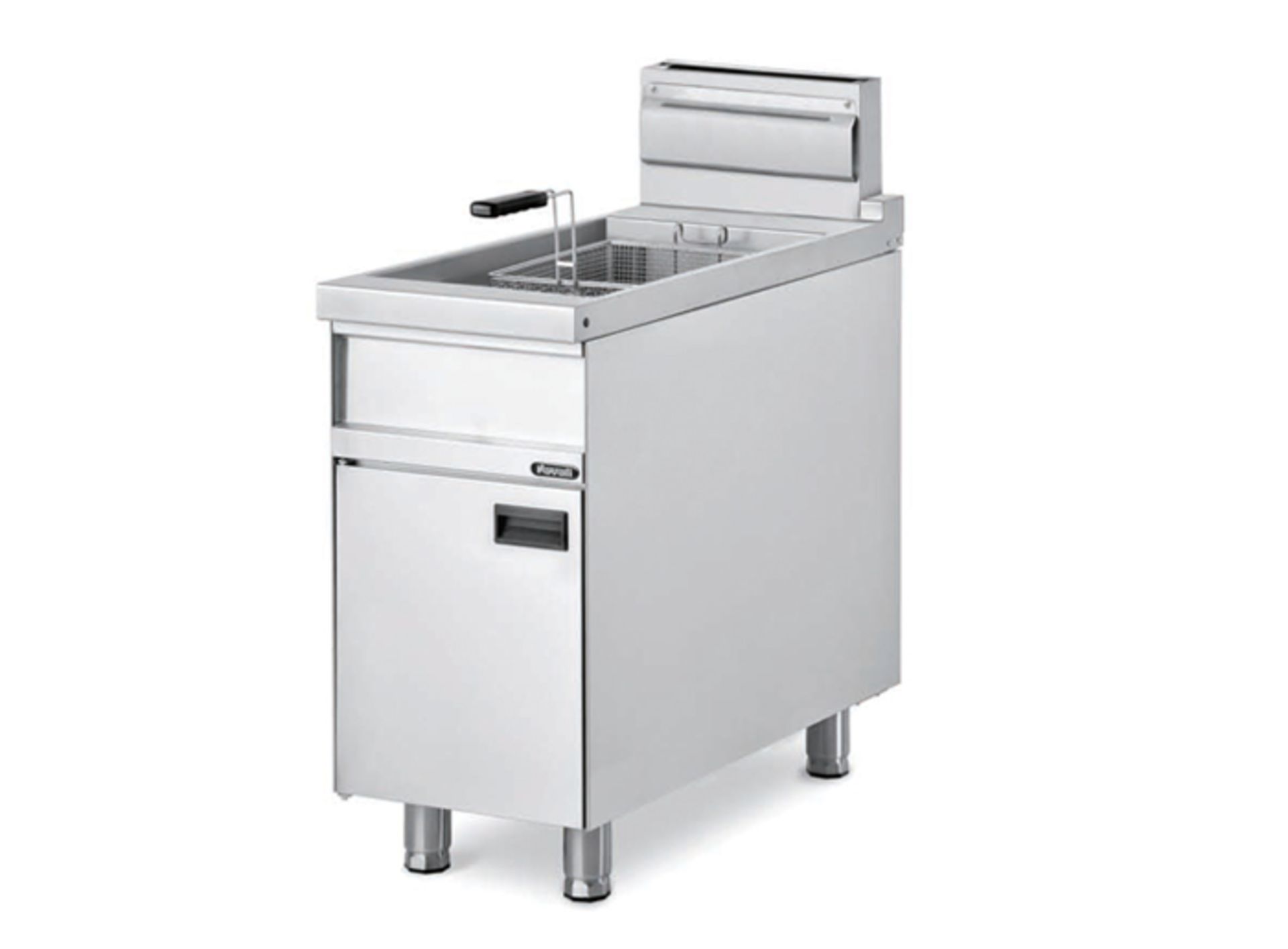 * NGF 4-90GR Nayati Grandis 900 Floorstanding Gas Single Bay Deep Fat Fryer 400 X 900 X 850/