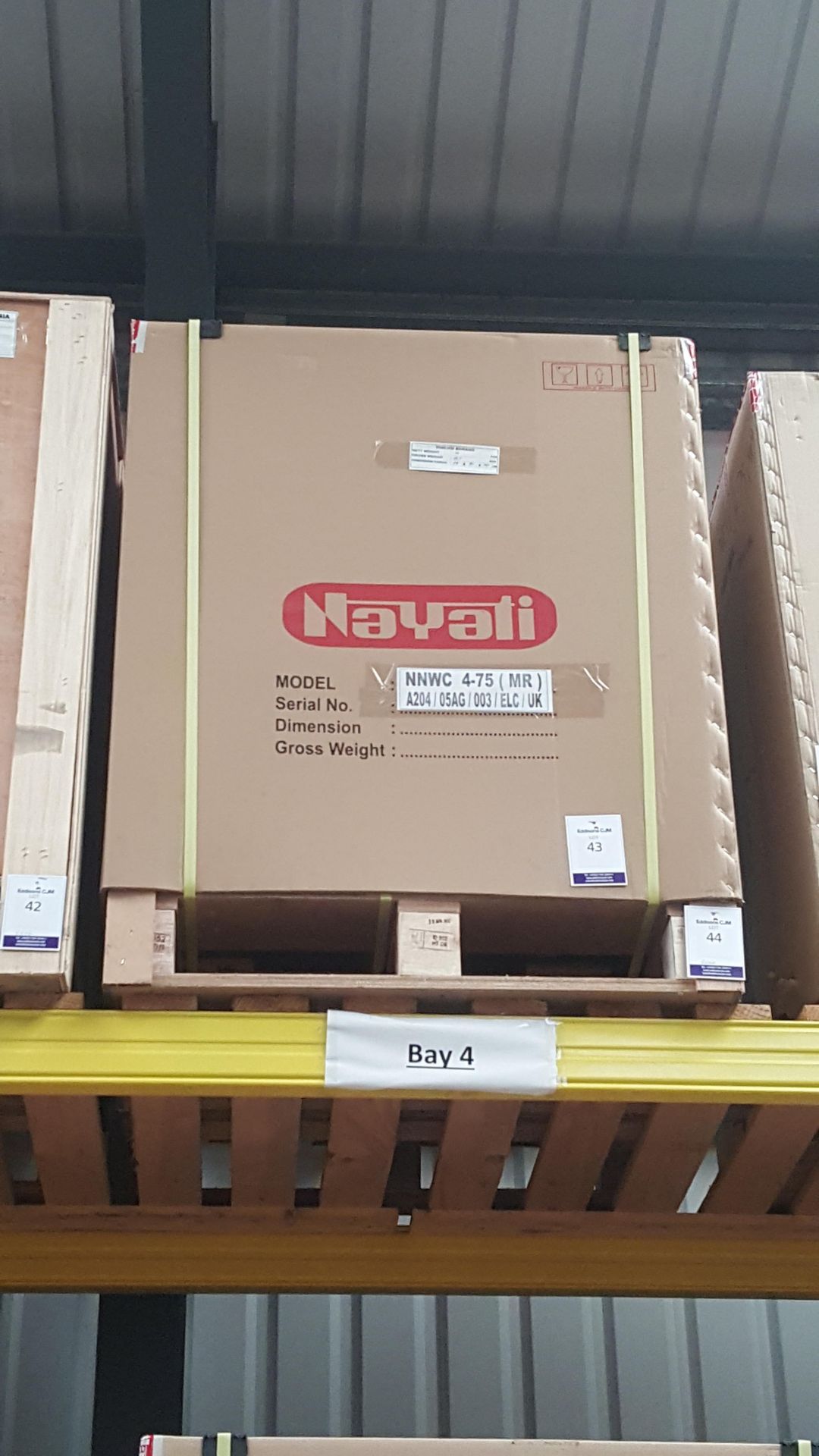 * NNWC 4-75 MR Nayati Meritus Open Cabinet 400 X 750 X 850/880mm- List Price £1,012.99+VAT - Image 2 of 2