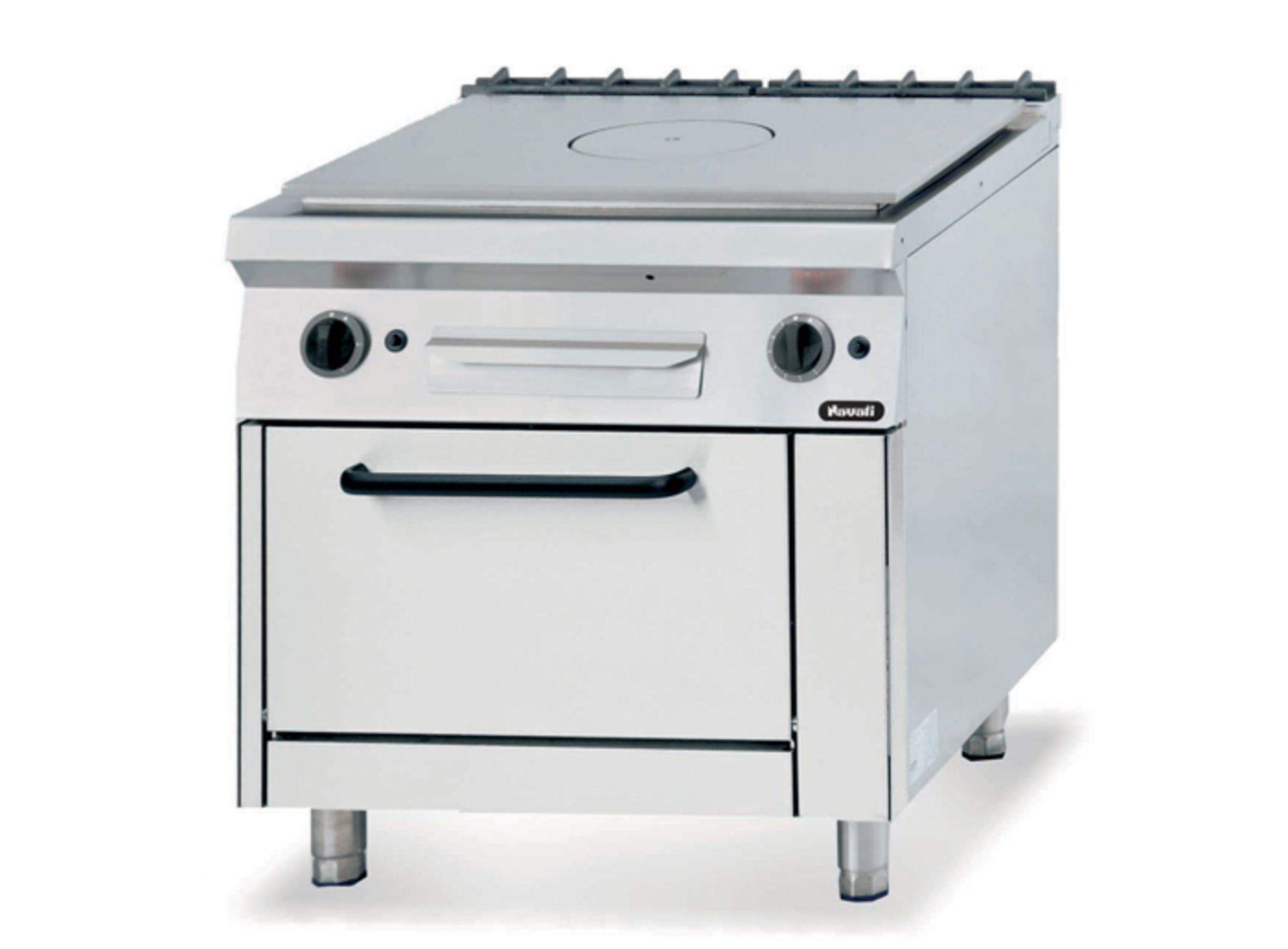 * NGHT 8-75 B MR Nayati Meritus Gas Hot Plate with Ring Burner and Oven Beneath 800 x 750 x 850/