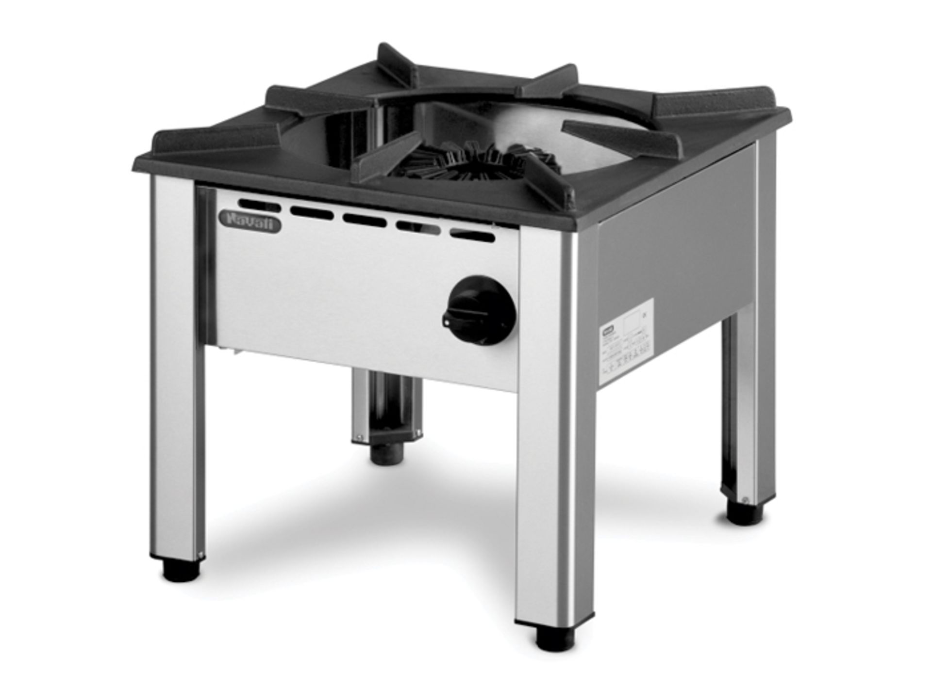 * NG ETL 5-50 CE A MT Nayati Single Ring Gas Stock Pot Stand 500 x 500 x 450mm (list price £1,295