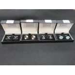 This is a Timed Online Auction on Bidspotter.co.uk, Click here to bid. * 4 x Pairs of CuffLinks by