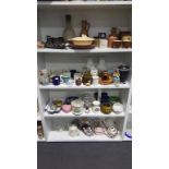 This is a Timed Online Auction on Bidspotter.co.uk, Click here to bid. Four shelves of ceramics