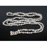 This is a Timed Online Auction on Bidspotter.co.uk, Click here to bid. A String of Freshwater Pearls