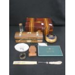 This is a Timed Online Auction on Bidspotter.co.uk, Click here to bid. An Inlaid Mahogany Box and