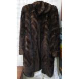 This is a Timed Online Auction on Bidspotter.co.uk, Click here to bid. A Belarussian Mink Fur Coat/