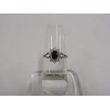 This is a Timed Online Auction on Bidspotter.co.uk, Click here to bid. A 9ct Gold Ring with White