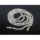 This is a Timed Online Auction on Bidspotter.co.uk, Click here to bid. A String of Freshwater Pearls