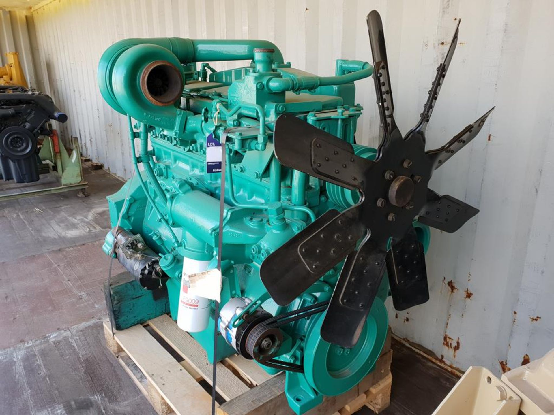 * Cummins 855 Turbo Diesel Engine Factory Reconditioned. Please note this lot is located at Manby - Image 5 of 5