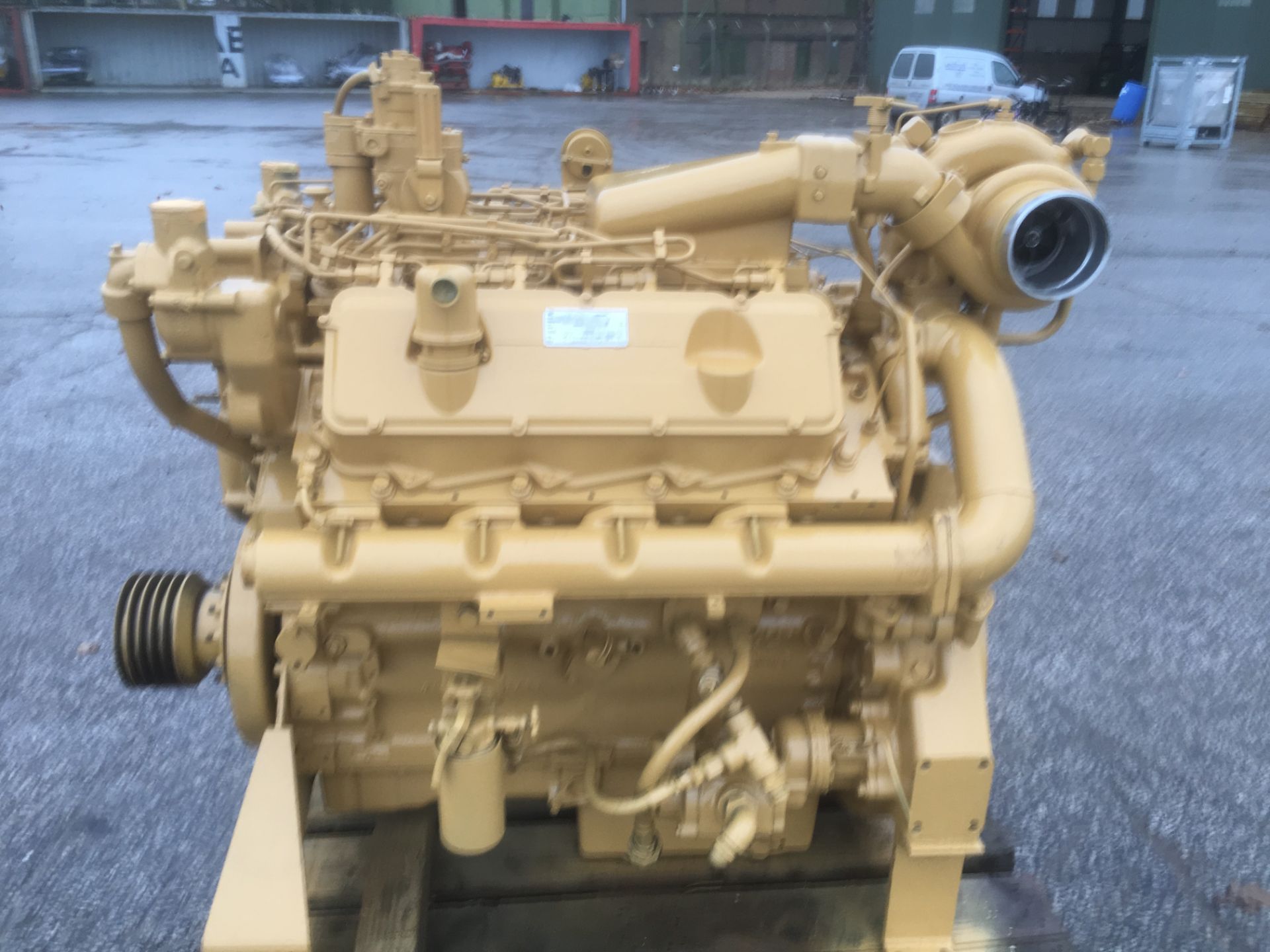 * Caterpillar 3408 V8 Industrial Diesel Engine. A Caterpillar Model 3408 V8 Industrial Diesel Engine - Image 2 of 8