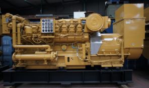 * Caterpillar 3516 DITA Diesel Generator Set, 1800Kva, 60Hz. Please note this lot is located at