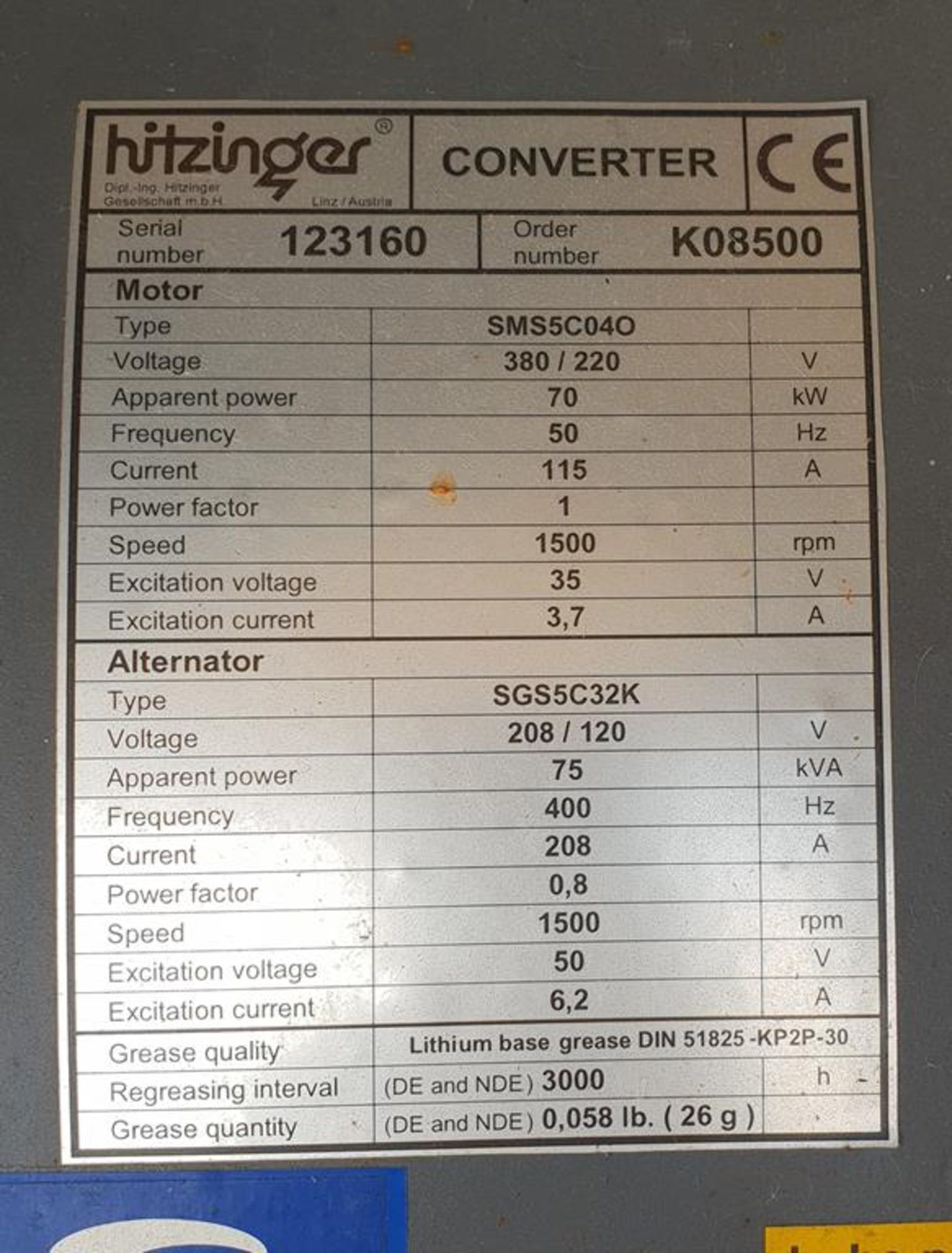 * Deutz BF6M1013FC 75KVA Trailer Mounted Diesel Generator Hitzinger Type MPU 60 MDE 1 Mobile - Image 5 of 12