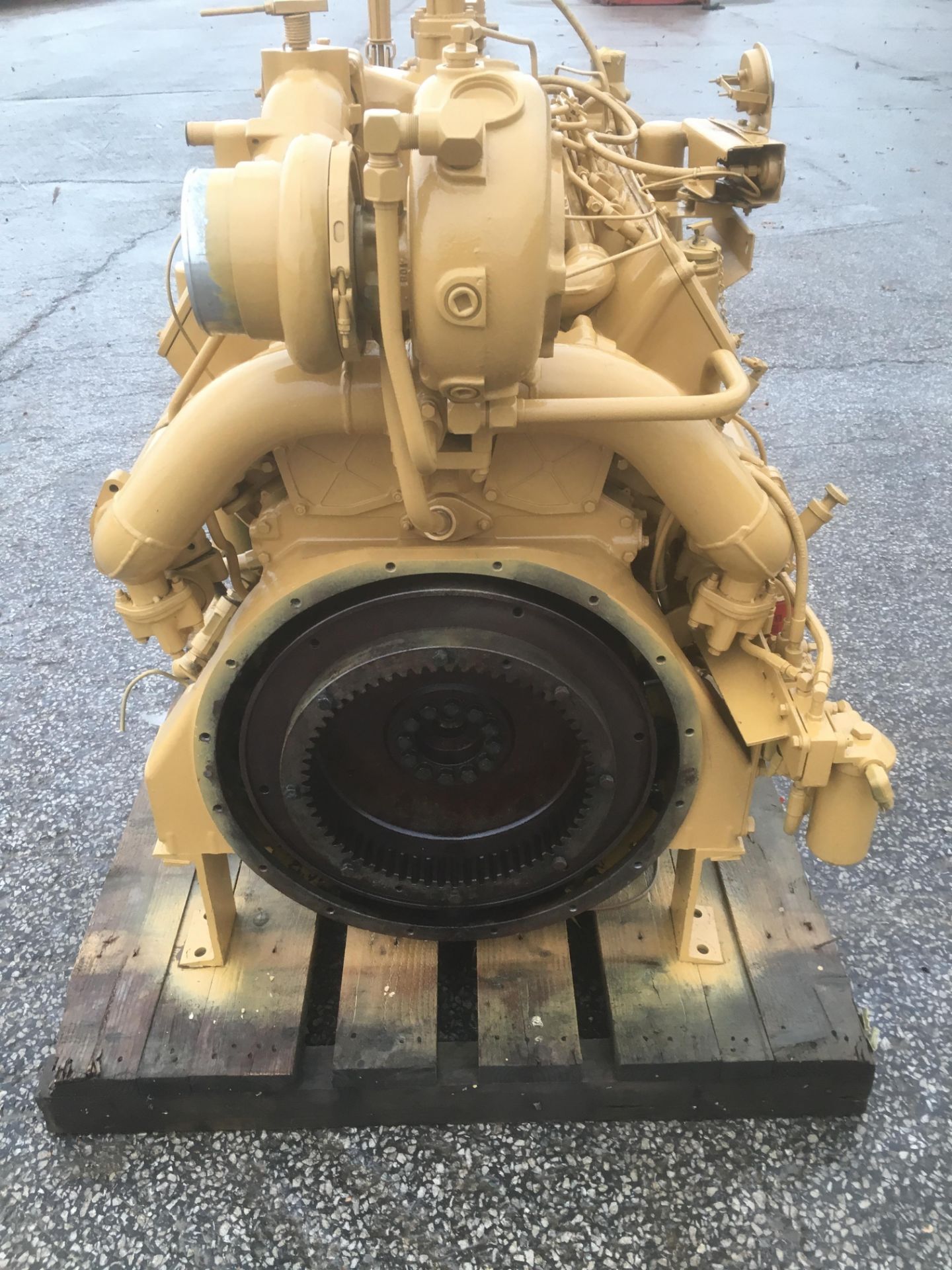 * Caterpillar 3408 V8 Industrial Diesel Engine. A Caterpillar Model 3408 V8 Industrial Diesel Engine - Image 8 of 8